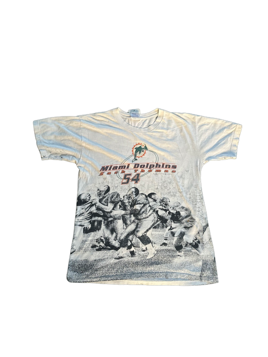 Vintage Miami Dolphins Zack Thomas T-shirt