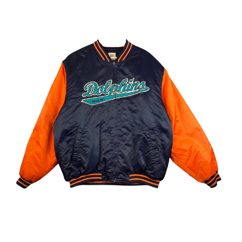 Vintage Miami Dolphins Bomber Jacket