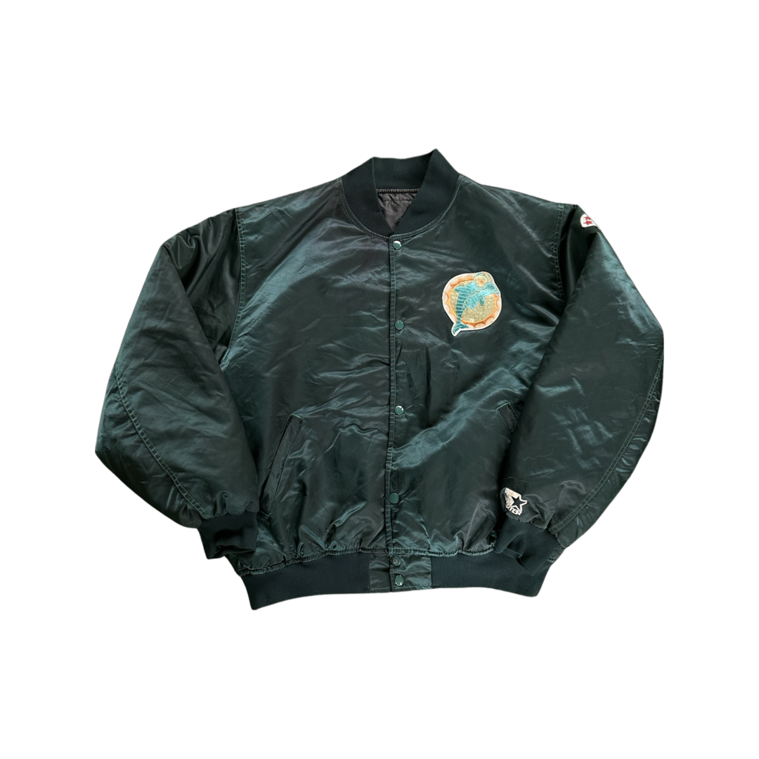 Vintage Miami Dolphins Bomber Jacket