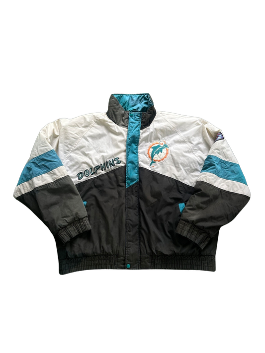 Vintage Miami Dolphins Pro-player Puffer