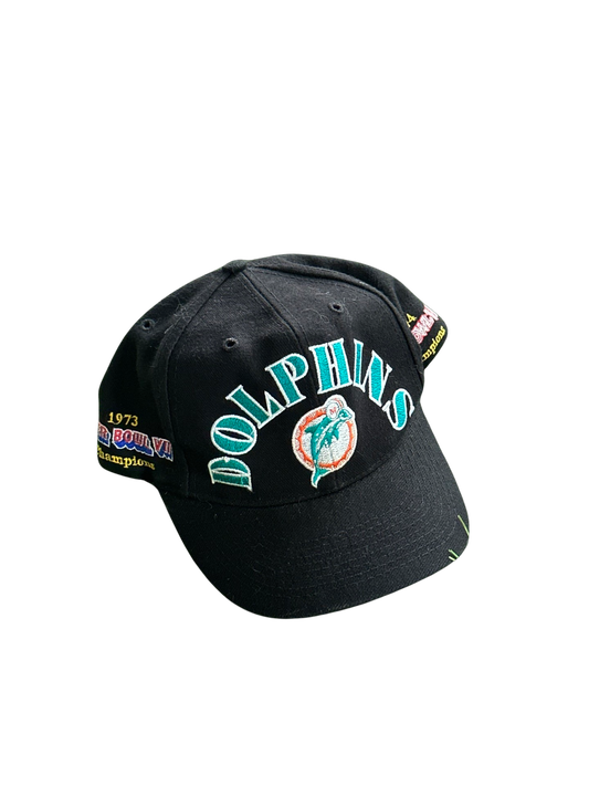 Vintage 1973 & 1974 Miami Dolphins Super bowl Champs Hat