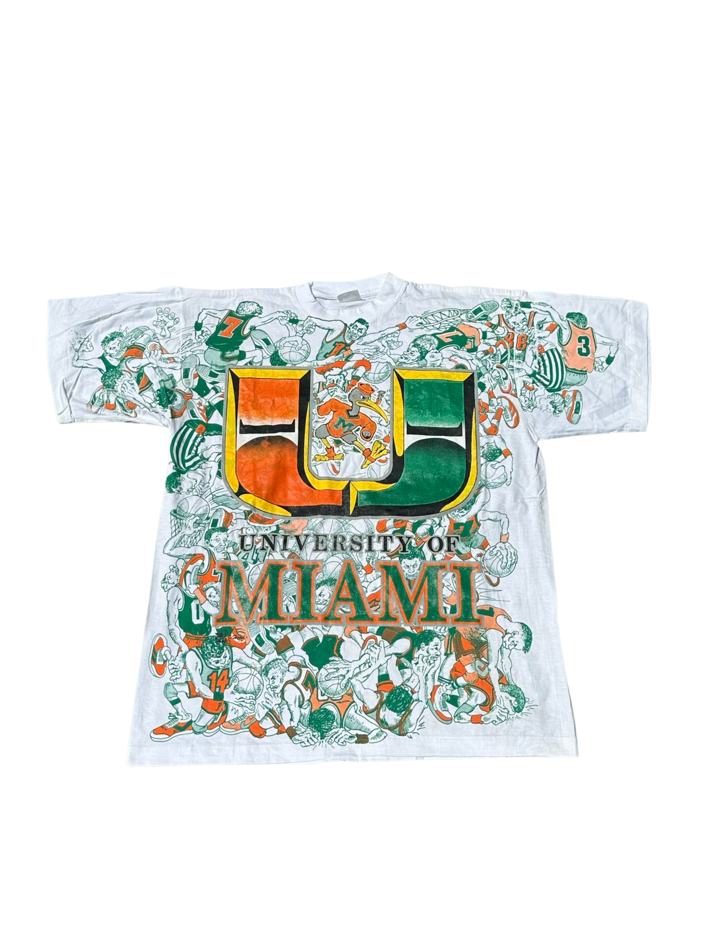 Vintage University of Miami Tee