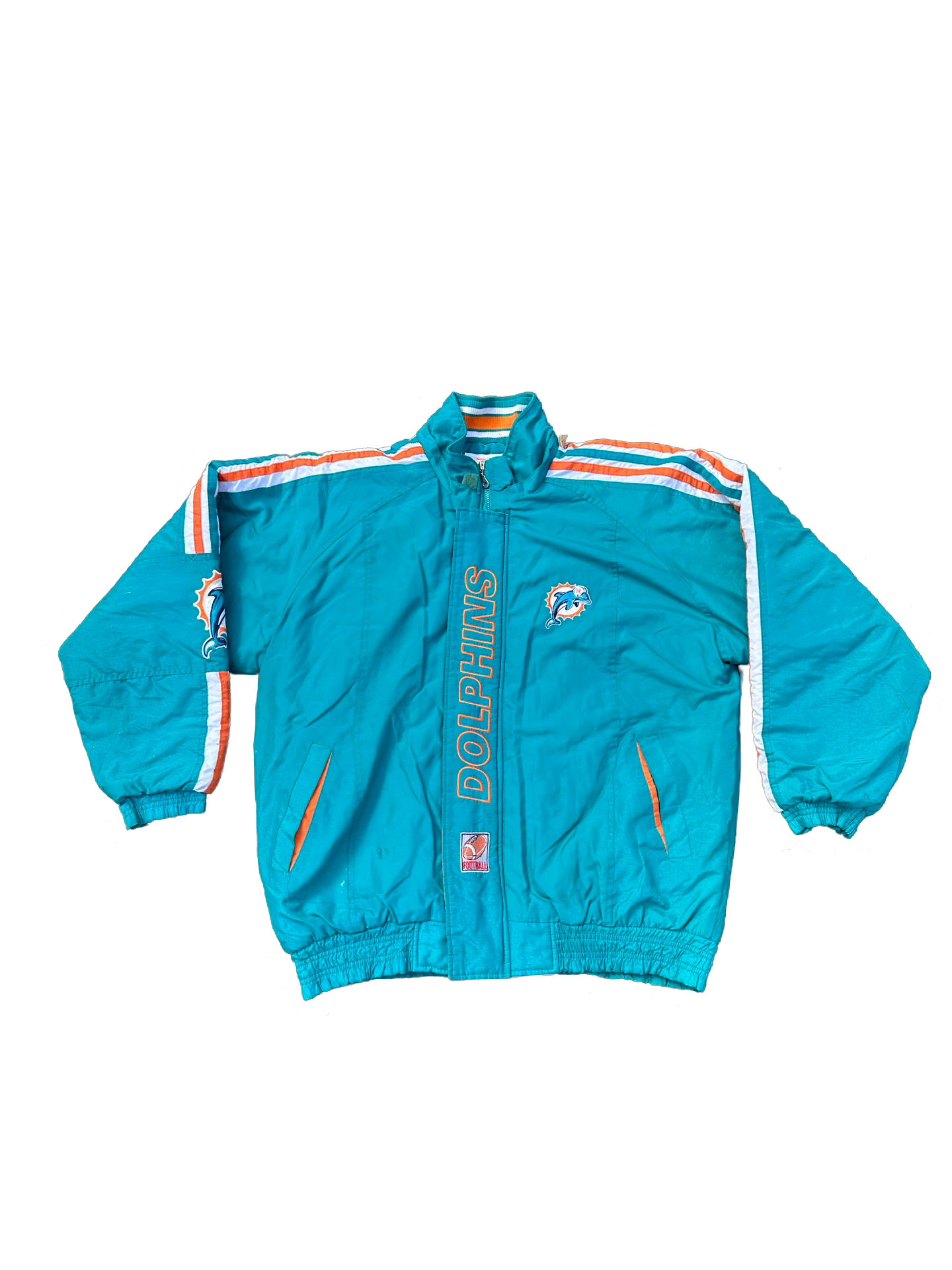 Vintage Miami Dolphins Puffer Jacket