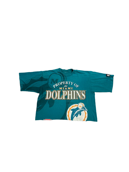 Vintage Miami Dolphins Cropped Tee