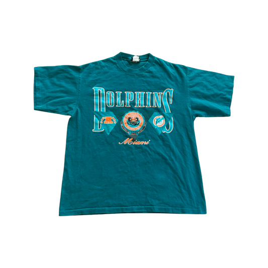Vintage Miami Dolphins Aqua T-shirt