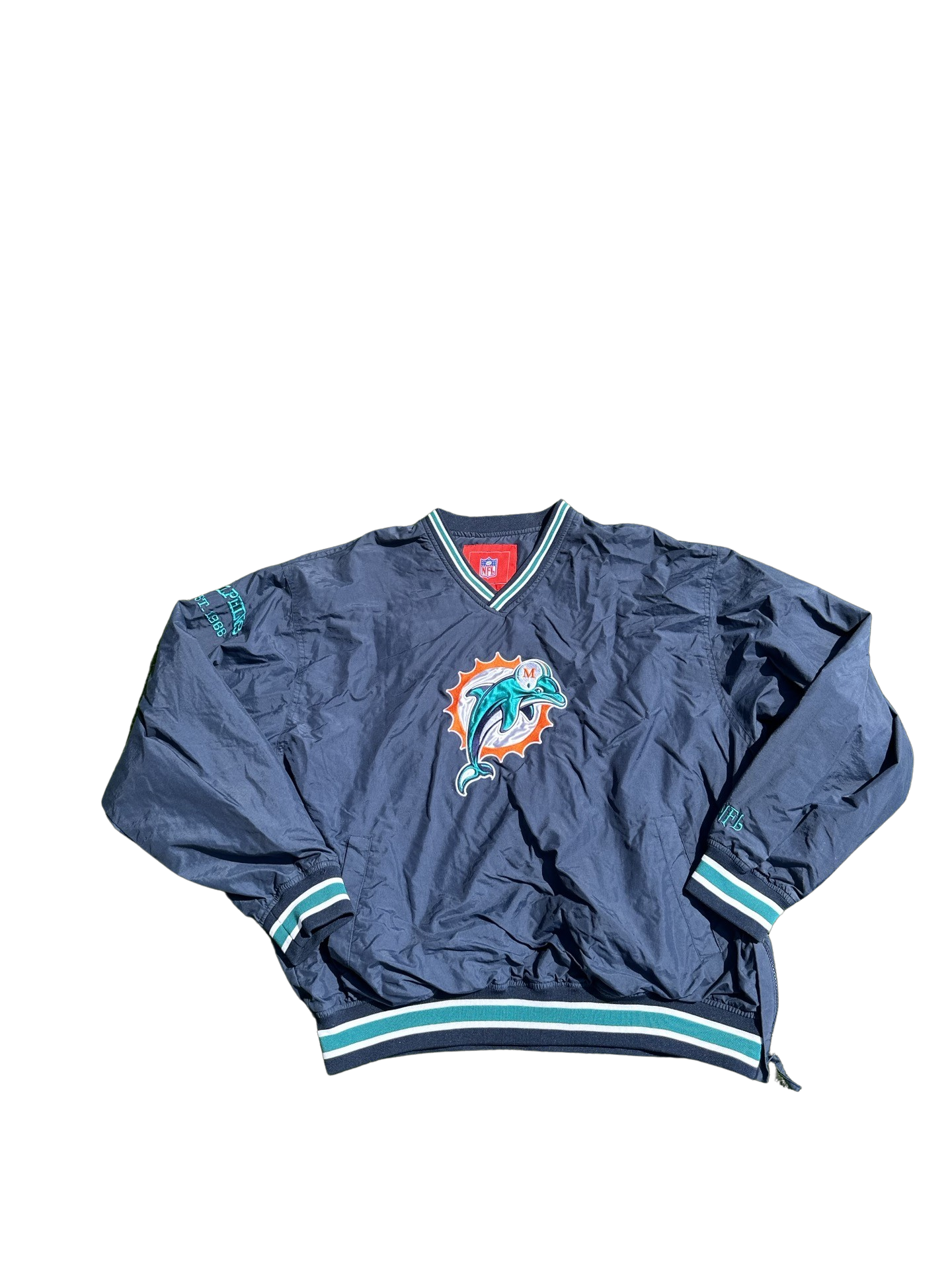 Vintage Miami Dolphins Pullover Jacket